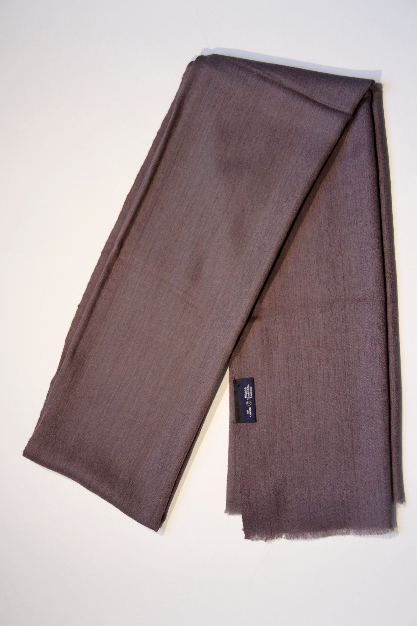Light Aubergine Shawl